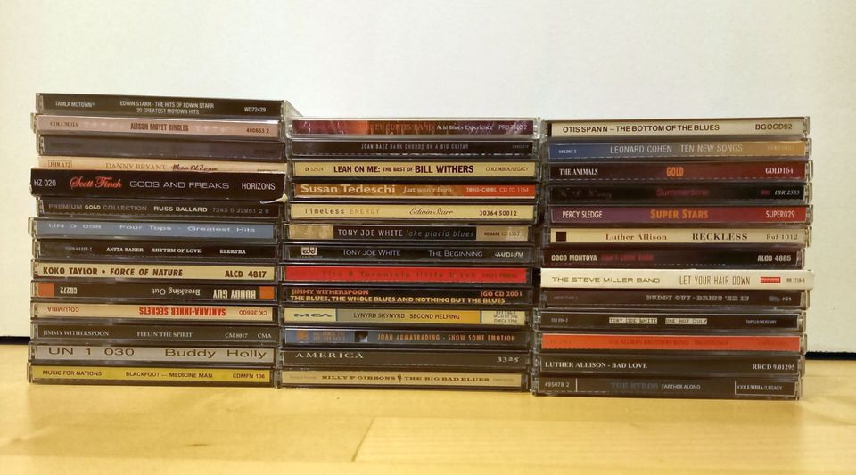 Konvolut 40 Musik CDs Rock Pop Blues Greatest Hits Collections in Friedrichshafen