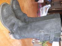 super damenwinterstiefel in schwarz, gr. 38, velour Bayern - Arnstorf Vorschau