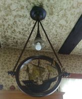 Maritime antike Deckenlampe mit Segelschiff - Kogge Sachsen - Eibenstock Vorschau