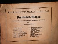 Rumänien-Mappe 1916/1917 vollständig, 1. Weltkrieg Baden-Württemberg - Leonberg Vorschau