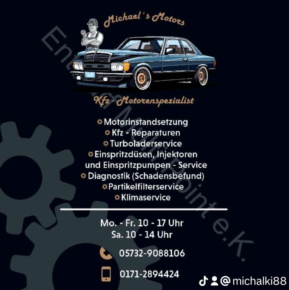 Motorinstandsetzung VW Golf Scirocco Touran 1.4 TSI Motor in Löhne