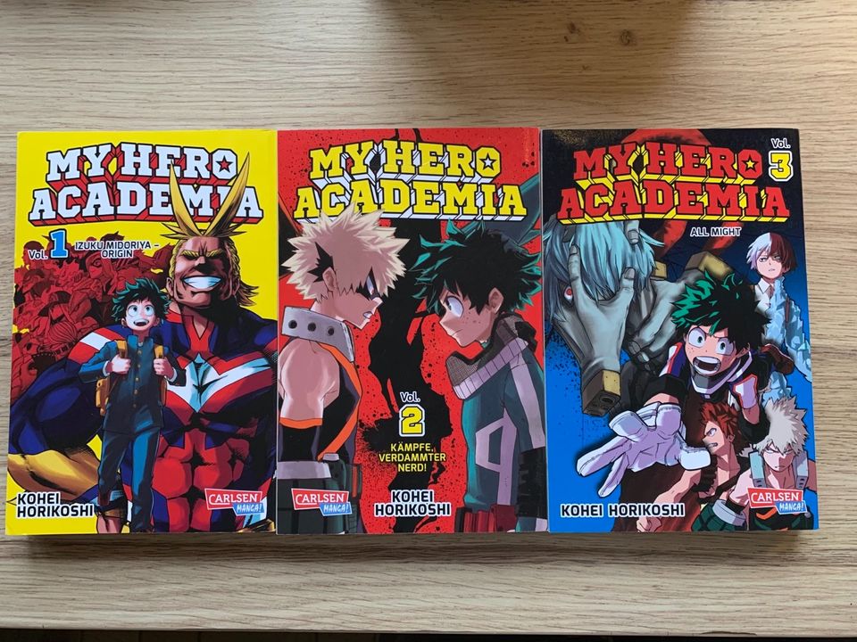 Manga Paket my hero academia demon slayer jujustu kaisen in Hümmerich