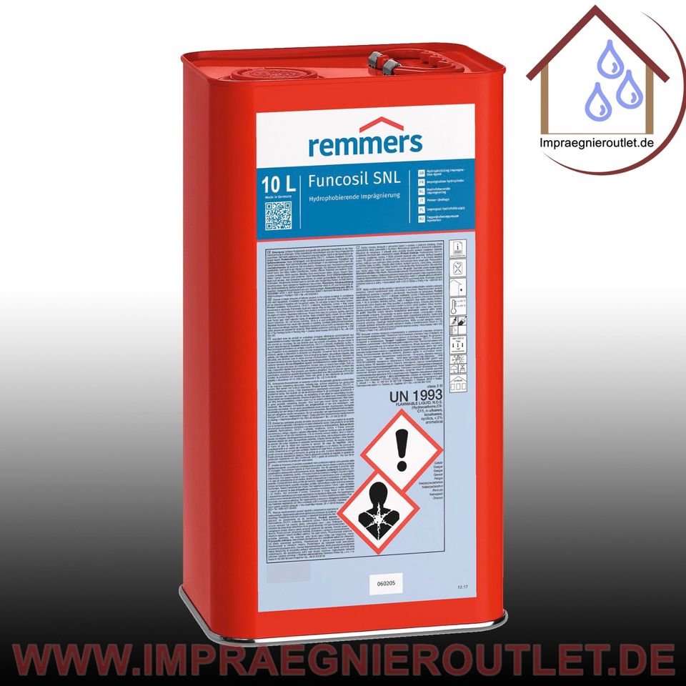 Funcosil SNL (10 liter) von Remmers Bauchemie- günstiger kann nie in Kranenburg
