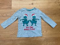 Shirt Langarm Dino Weihnachten Größe 104 Bayern - Ingolstadt Vorschau