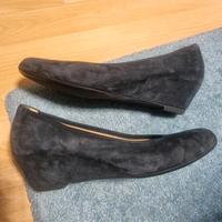 Gabor Gr 6 Keilabsatz Pumps Velour blau 39 Bayern - Werneck Vorschau