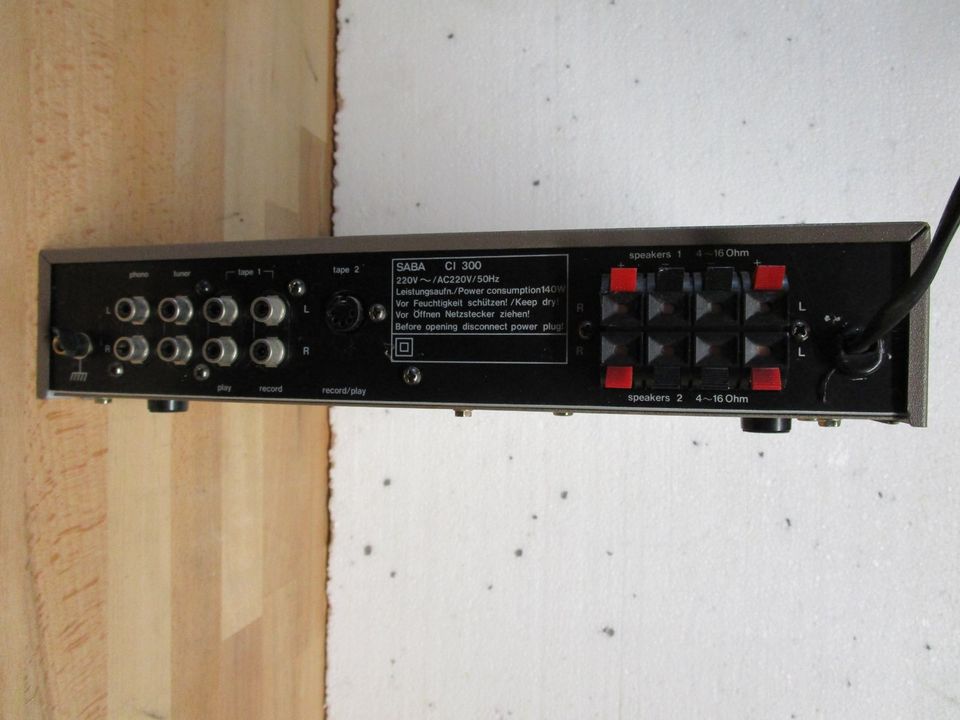 SABA Integrated Amplifier CI 300 in Schifferstadt