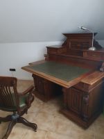 Antiker Schreibtisch mit Drehstuhl und Div. anderen Antiken Möbel Köln - Heimersdorf Vorschau