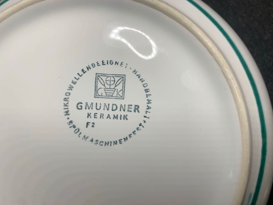Gmundner Keramik Schüssel "Traunsee" in Wolfhagen 