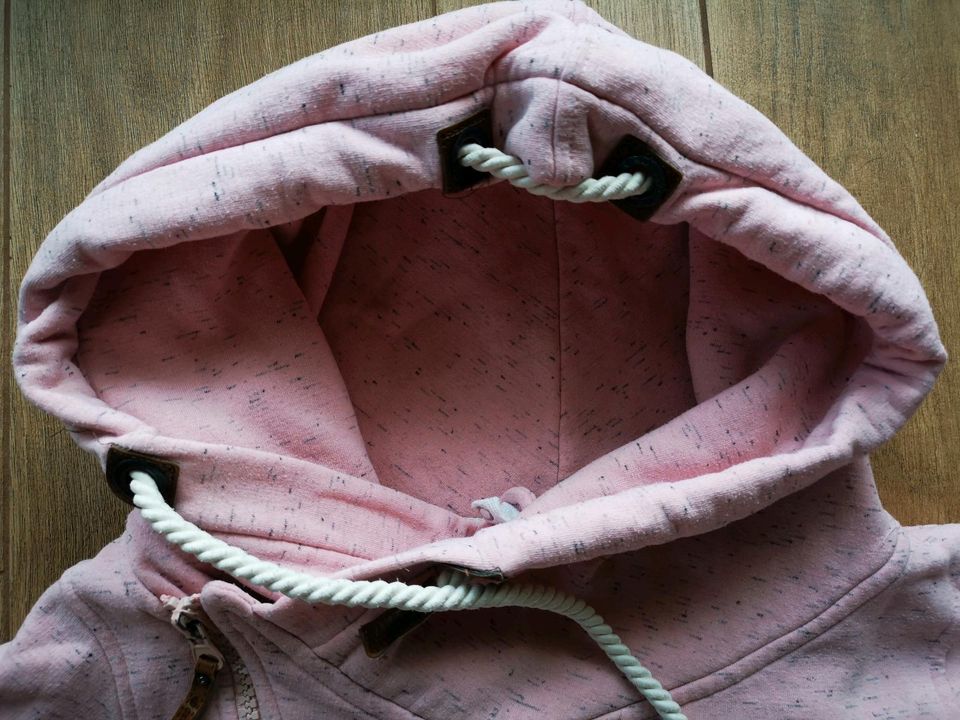 Naketano Hoodie Sweatjacke großer Kragen XL in Zwickau