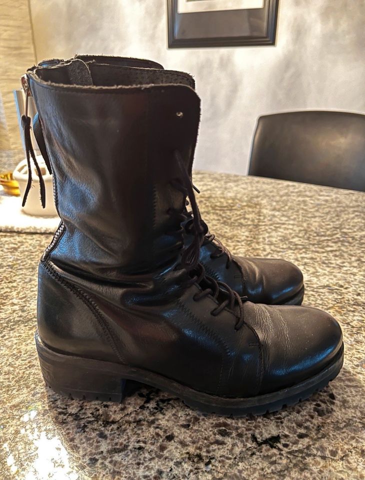 Maca Kitzbühl Boots Stiefel 39 schwarz in Aschaffenburg