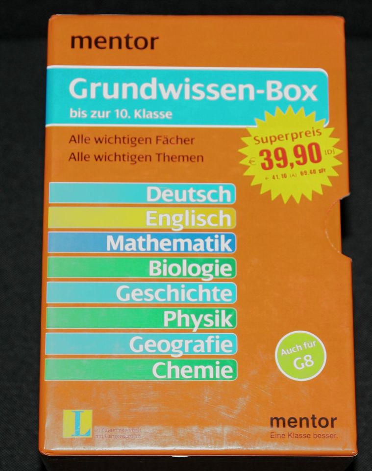Grundwissen-Box bis zur 10. Klasse im Schuber - Top Zustand in Berlin