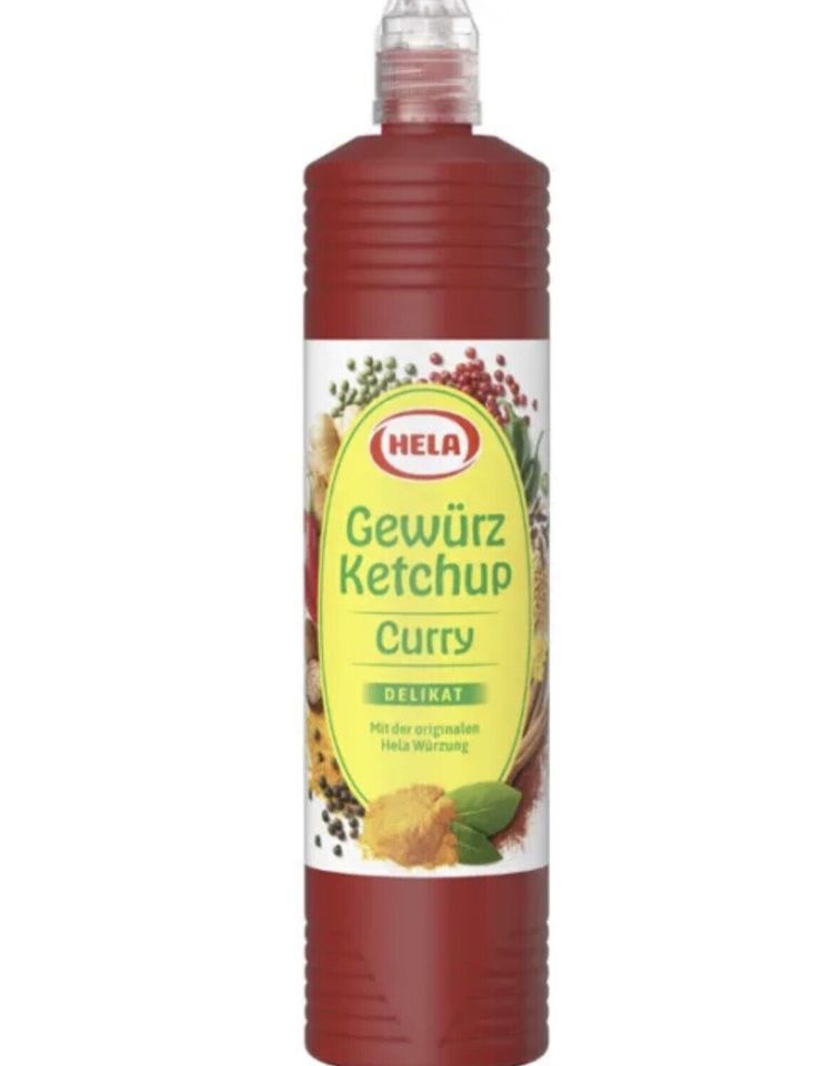 Hela Trinkflasche Gewürz Ketchup Curry 800ml - Limitiert - Neu & in Stelle