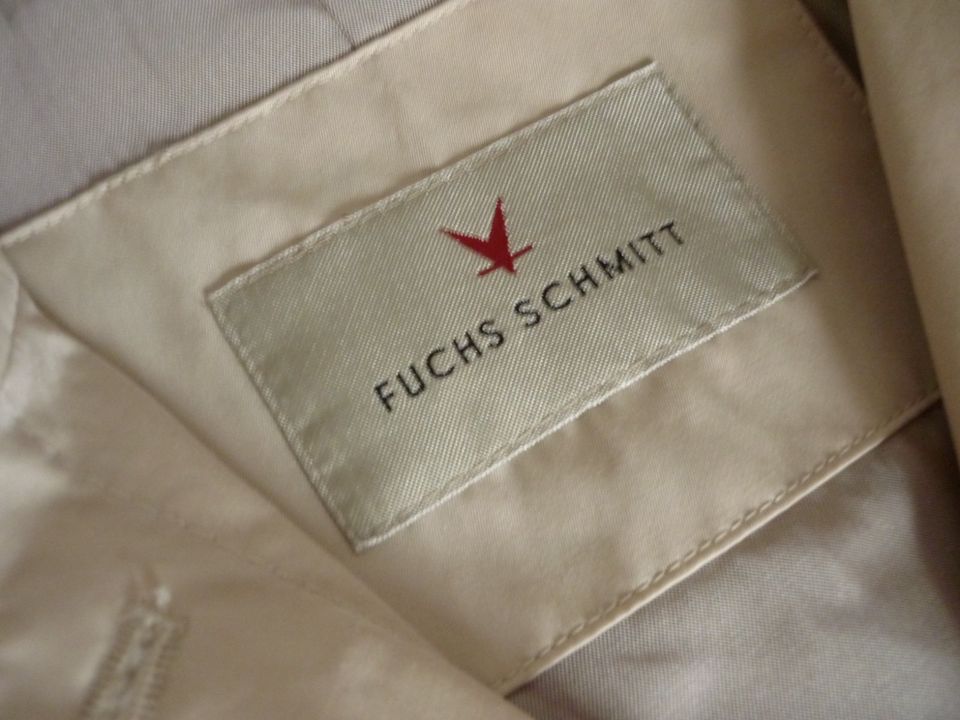 Neu FUCHS-SCHMITT * JACKE Mantel Blazer Trench  40 42 L beige in Warendorf