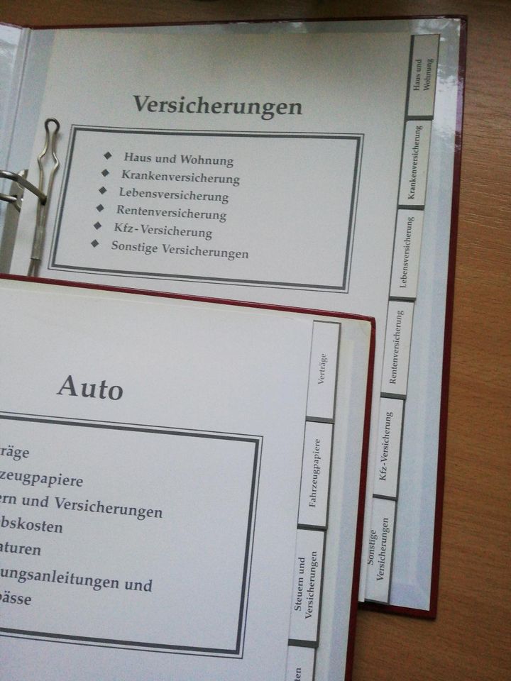 Ordner Ringordner Klarsichthüllen Büromaterial Hefter in Puderbach
