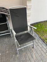 LIVARNO Alu Gartenstühle 4 Stück inklusive Sitzkissen grau Niedersachsen - Wolfsburg Vorschau