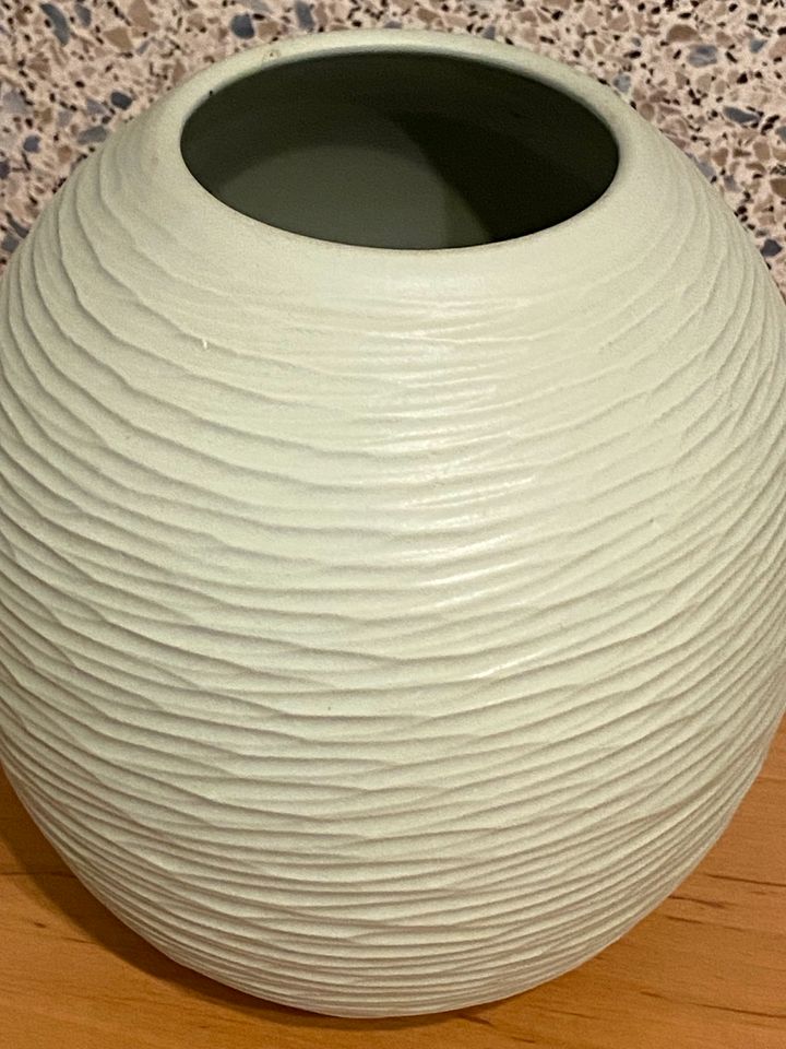 ASA Vase mint Frühling Blumenvase mittelgroß 16cm Boho neu in Hünfelden