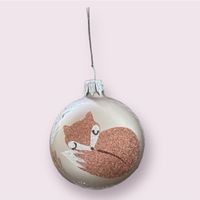 Weihnachskugel mit Fuchs Design Nordrhein-Westfalen - Rhede Vorschau