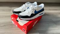 NIKE AIR MAX / WEISS BLAU / GR. 44 1/2 - NEU OVP! Sachsen-Anhalt - Naumburg (Saale) Vorschau