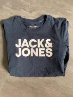 Jack & Jones T Shirt, Gr. 176, dunkelblau Niedersachsen - Brake (Unterweser) Vorschau