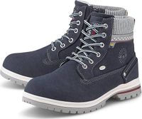 E07) DOCKERS Schnür-Stiefelette, blau, Gr.37 Bayern - Heiligenstadt Vorschau