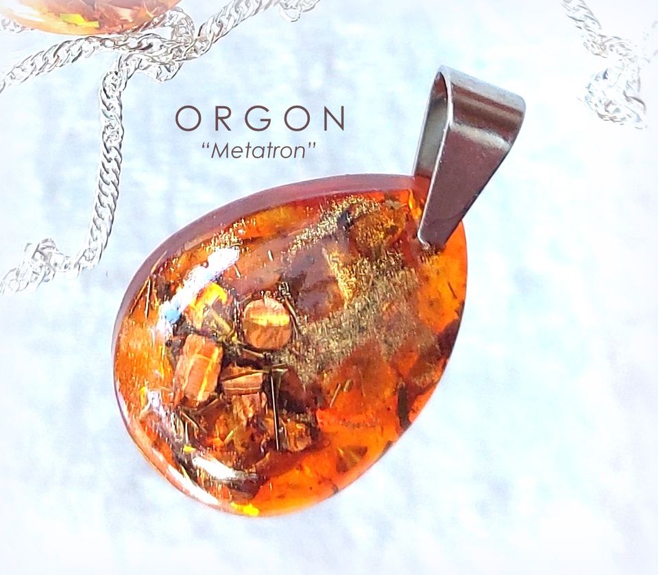 ORGON ORGONIT- Prana Energie Tropfen "Metatron" mit Kette in Groß-Gerau