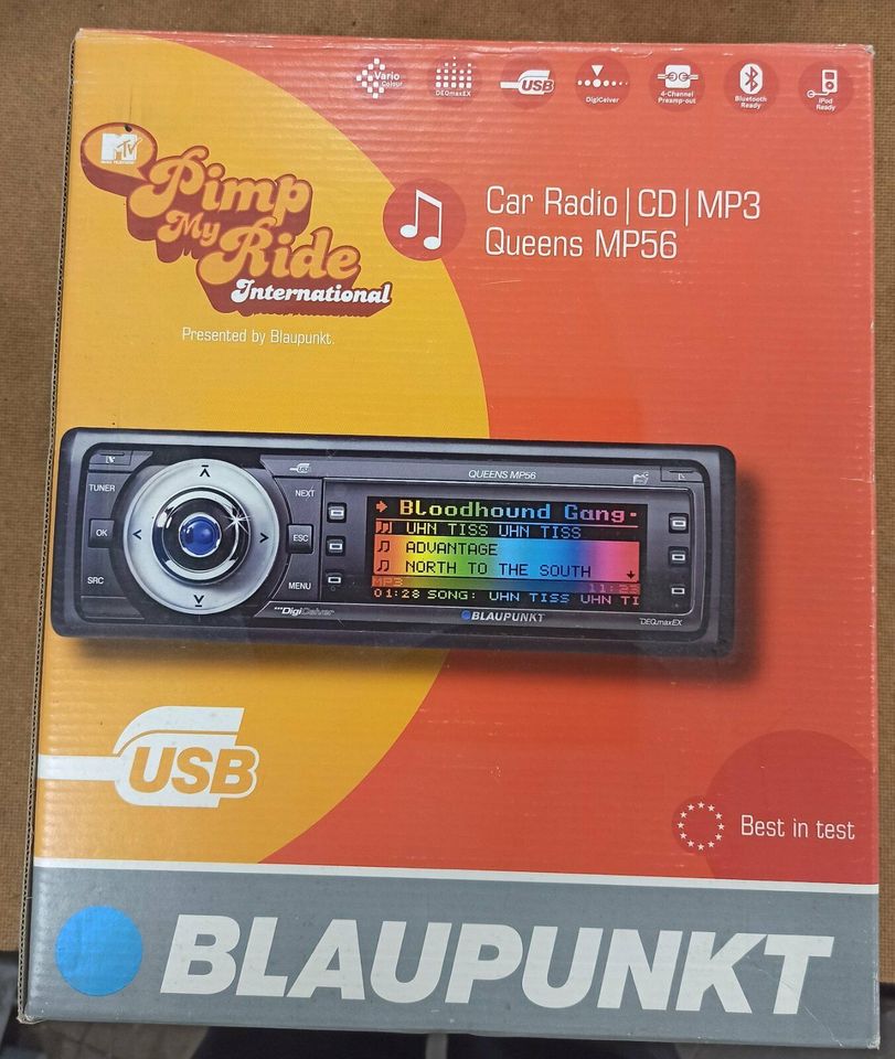 Blaupunkt Queens MP56 Autoradio CD USB Neuwertiger Zustand in Bispingen