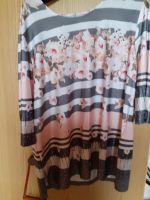 Damen Shirt von In-Print Gr.XL  (50/52)mit Blumen Print Nordrhein-Westfalen - Detmold Vorschau