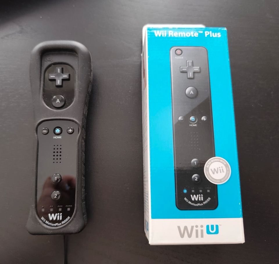 Wii U, Schwarz 32 GB incl 3 Spiele und Zubehör in Limburg
