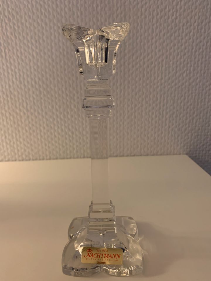" Nachtmann " Kerzenständer-Bleikristall, Kerzenhalter 20 cm hoch in Recklinghausen