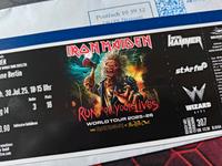 Iron Maiden Ticket Waldbühne Berlin 30 Juli 2025 Reihe 3 platz 16 Berlin - Spandau Vorschau
