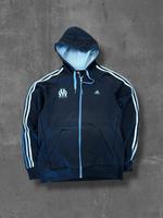 Adidas Marseille Vintage Sweatshirt Jacke L Blau Hoodie OM Aachen - Aachen-Mitte Vorschau