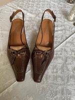 Maripe Sling Pumps 37,5 braun Nordrhein-Westfalen - Mettmann Vorschau
