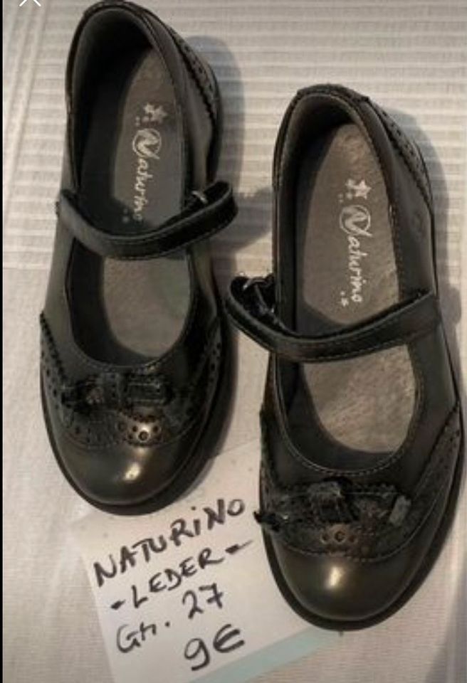 Ballerinas Leder von Naturino Gr. 27 in München