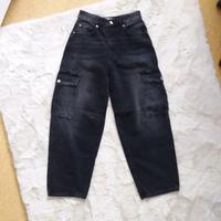 Coole Baggy Cargo Jeans von Bershka, Gr.34 NEU Baden-Württemberg - Baden-Baden Vorschau