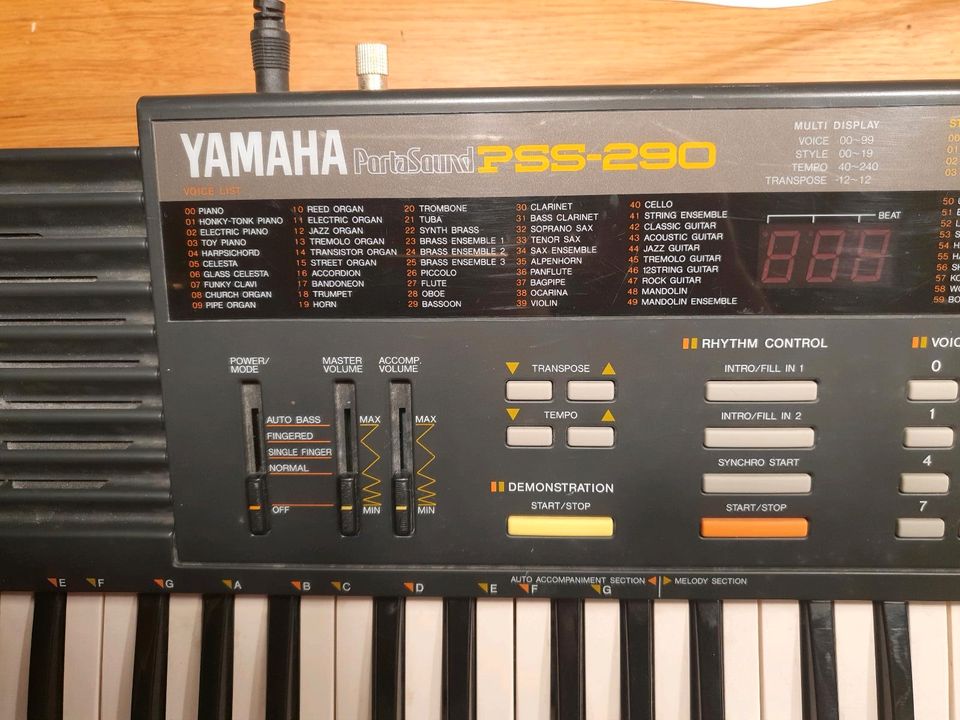 Yamaha Portasound PSS 290 Keyboard Kinder in Stuttgart