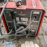 Rowi 180 Schweißgerät mit Elektroden Handschuhe und Brillr Leipzig - Altlindenau Vorschau