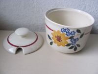 SAARGEMÜND Keramik Zuckerdose Lothringen Frankreich VOR 1945 Bayern - Würzburg Vorschau