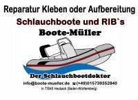 Schlauchboot Rib-Schlauchboot Reparaturen Kleben Aufbereitung Baden-Württemberg - Heubach Vorschau