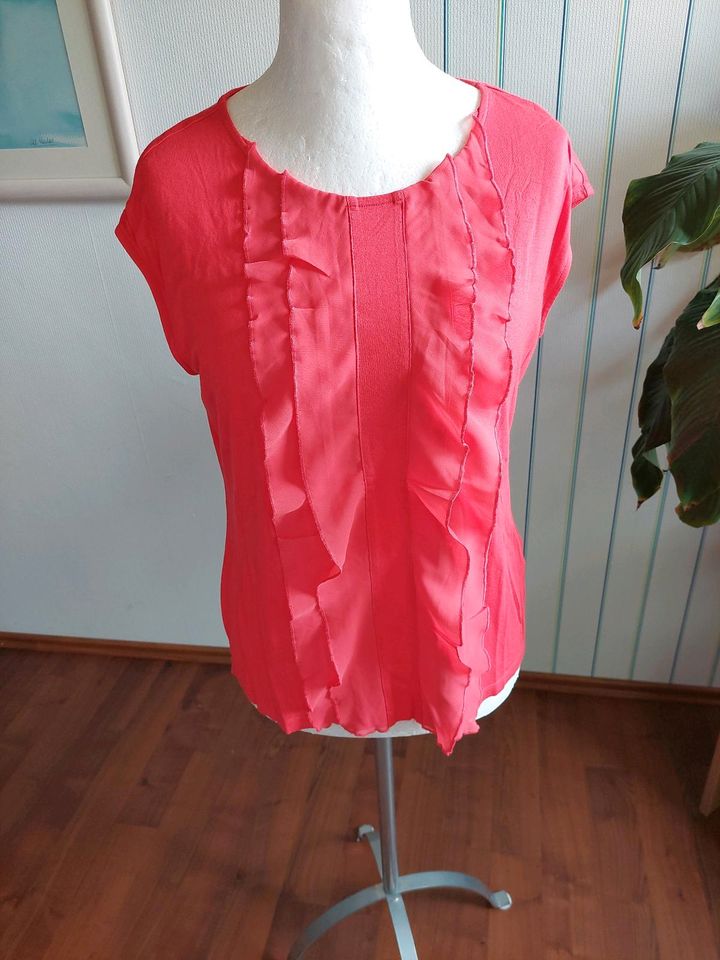 Rotes Blusenshirt von Taifun Gr. 42 in Esslingen