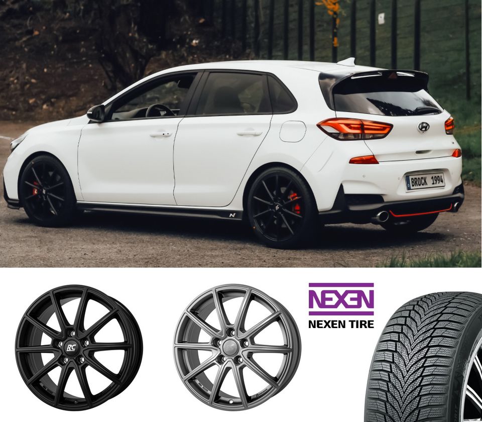 Hyundai i30N i30 Winterräder Winterreifen 5x114,3 19 Zoll Felgen in Hattingen