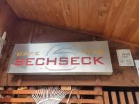 Cafe Bar 6 Sechseck Schild 1,20 x 0,40m Baden-Württemberg - Hechingen Vorschau