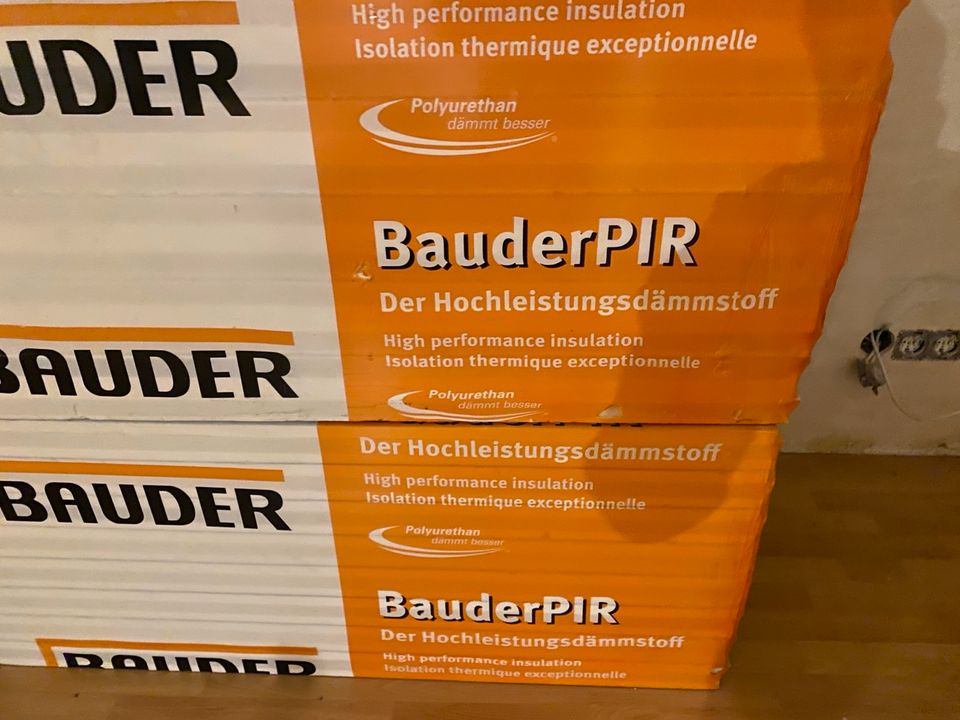 Bauder PIR DAL Dämmstoff / Dämmung / Dämmmaterial / Dämmplatten in Nalbach