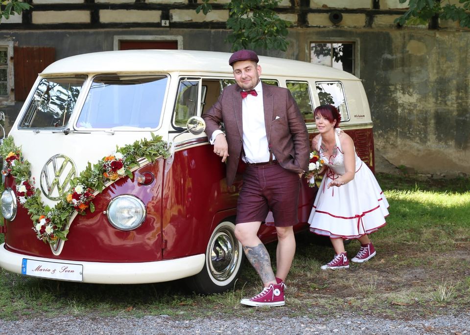 Hochzeitsauto mieten VW Bulli T1 Dresden und Umgebung in Dresden