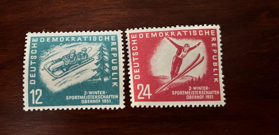 Wintersportmeisterschaften der DDR 1951 in Waldbronn