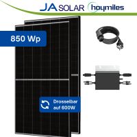 ☀️ 800W Balkonkraftwerk ☀️ JA Solar 850W bifazial Hoymiles HM800 Rheinland-Pfalz - Dörth Vorschau