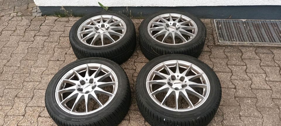 Alufelgen Ronal R54 8x17 ET30 Hankook Reifen 245/45 R17 Winterrei in Merchweiler