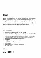 Israel | 8 Reisetage ab 1.695 € Dresden - Pieschen Vorschau