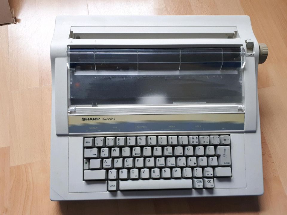 Schreibmaschine Sharp PA-3000X in Niedersachsen - Dörverden | eBay  Kleinanzeigen ist jetzt Kleinanzeigen