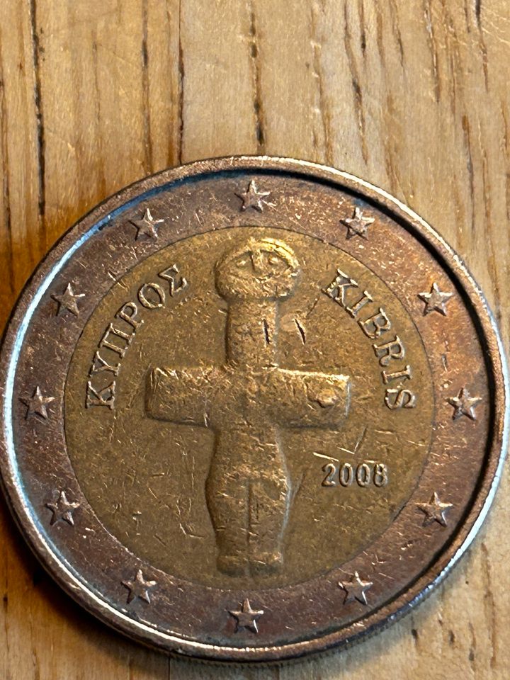 Seltene Zypern 2€ Münze in Regenstauf