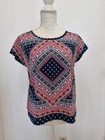 Blaue Bluse mit weiß und rot Bayern - Neufahrn Vorschau